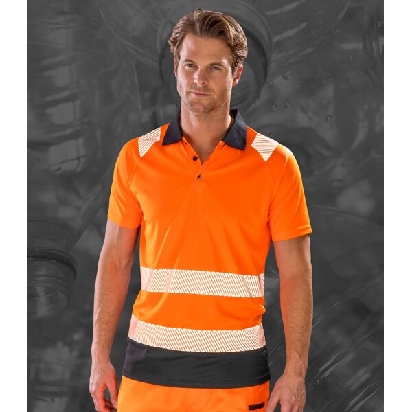 Result Genuine Recycled Safety Polo Shirt Thumbnail
