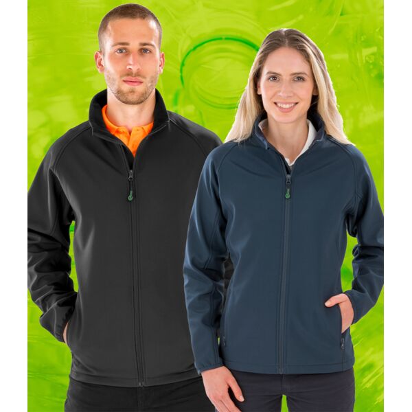 Result Genuine Recycled Ladies Printable Soft Shell Jacket Thumbnail
