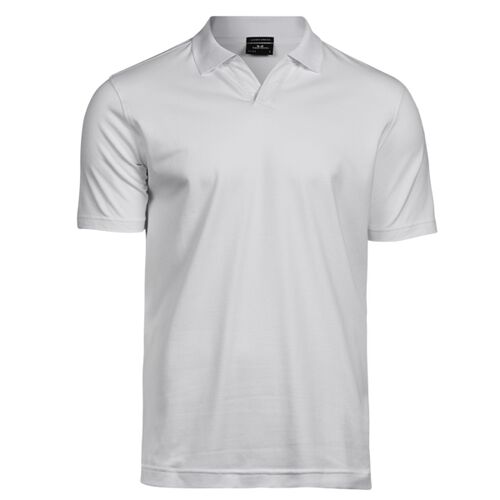 Tee Jays Luxury Stretch V Neck Polo Shirt Thumbnail