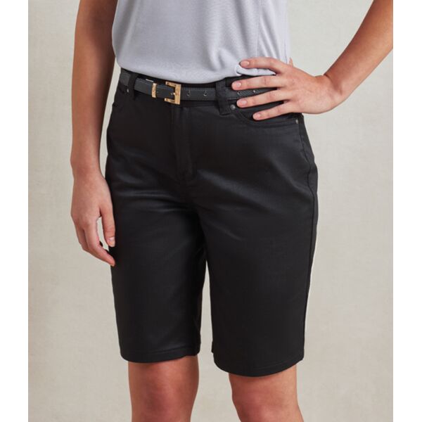 Premier Ladies Performance Chino Shorts Thumbnail
