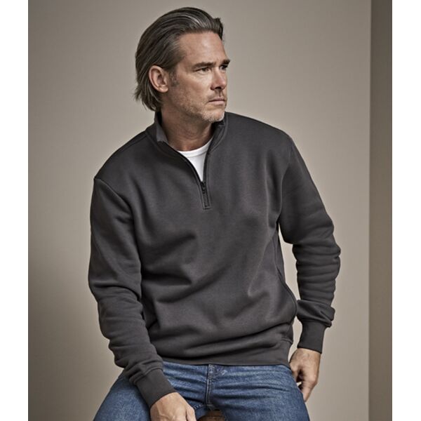 Tee Jays Half Zip Sweatshirt Thumbnail