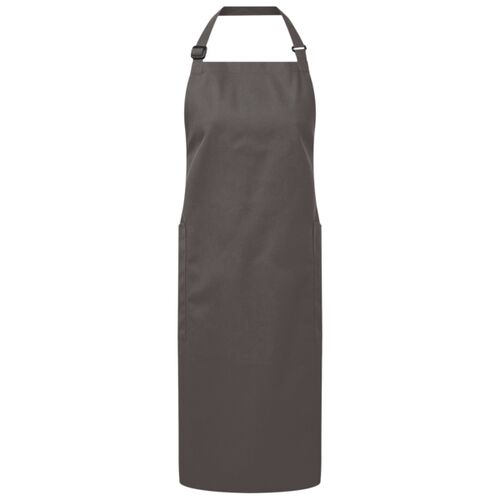 Premier Recycled Polyester and Fairtrade Organic Cotton Bib Apron Thumbnail