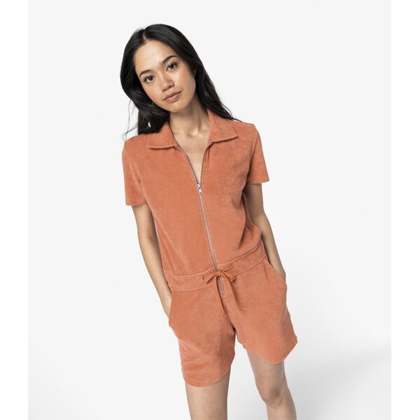 Native Spirit Ladies Terry Towel Short Overall Thumbnail