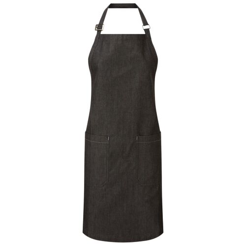 Premier Fairtrade Organic Cotton Denim Bib Apron Thumbnail