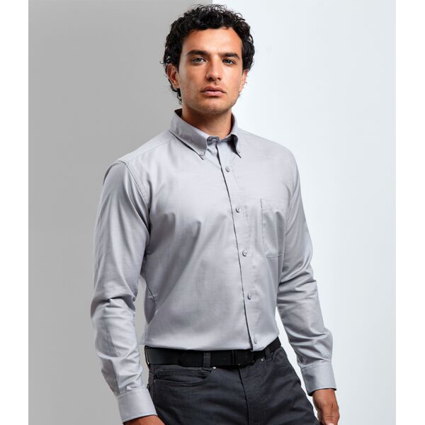 Premier Signature Long Sleeve Oxford Shirt Thumbnail