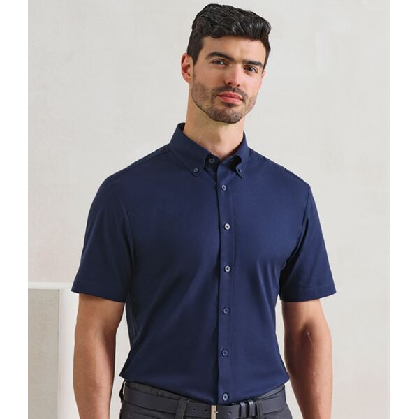 Premier Supreme Short Sleeve Oxford Shirt Thumbnail